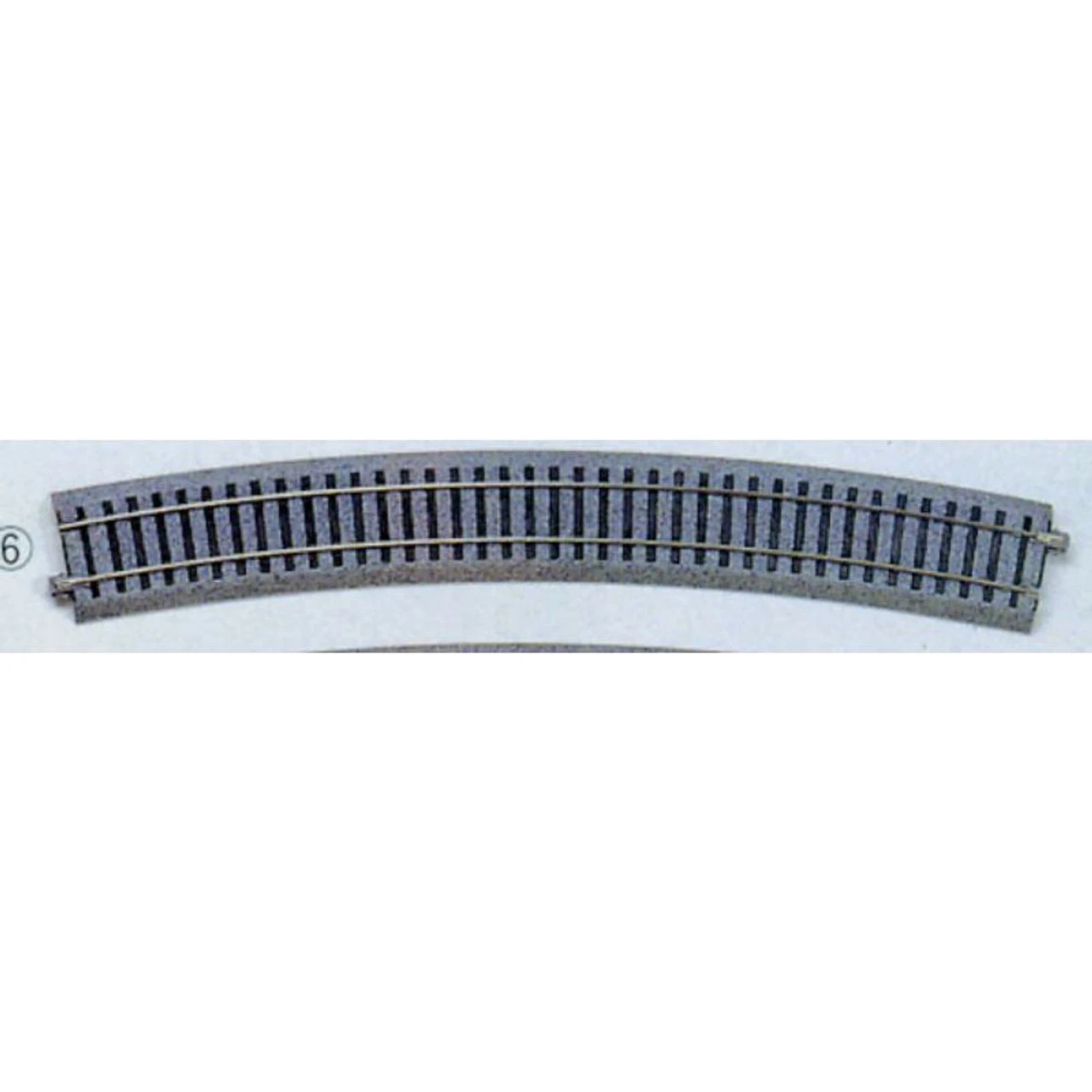 Kato 2-250 - Curved Sections; 22.5 Degree Radius Pkg(4) -- 31-1/8" 790mm - HO Scale 3 Kato 2-250 - Curved Sections; 22.5 Degree Radius Pkg(4) -- 31-1/8" 790mm - HO Scale