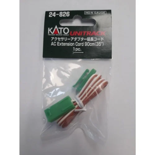 Kato 24-826 - AC Extension Cord, 35" [1 Pc] - HO/N Scale
