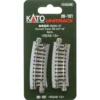 Kato 20-101 - 249mm (9 3/4") Radius 15º Curve Track [4 Pcs] - N Scale -Model Train Hub kato 20 101 65027.1681708809