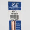 K&S Precision Metal 5071 - Bendable Copper Rod 1/16 & 3/32 X 12" Long 1 K&S Precision Metal 5071 - Bendable Copper Rod 1/16 & 3/32 X 12" Long -Model Train Hub ks5071 13906.1671411345