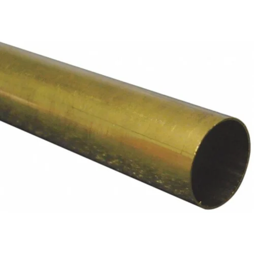 K&S Precision Metal 8131 - 1/4" Outside Diameter Round Brass Tube (1 Pc Per Card)
