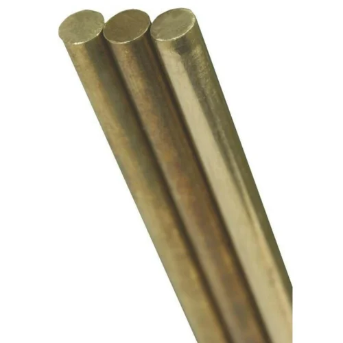 K&S Precision Metal 8162 - 1/16" Diameter Solid Brass Rod (3 Pcs Per Card)