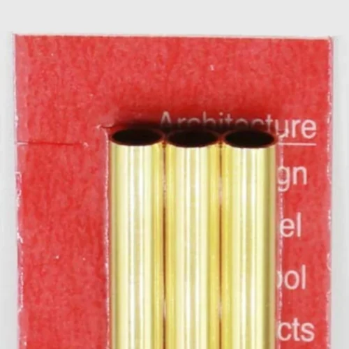 K&S Precision Metal 9831 - 1.5MM OD X .225MM Wall X 300MM Thin Wall Brass Tube