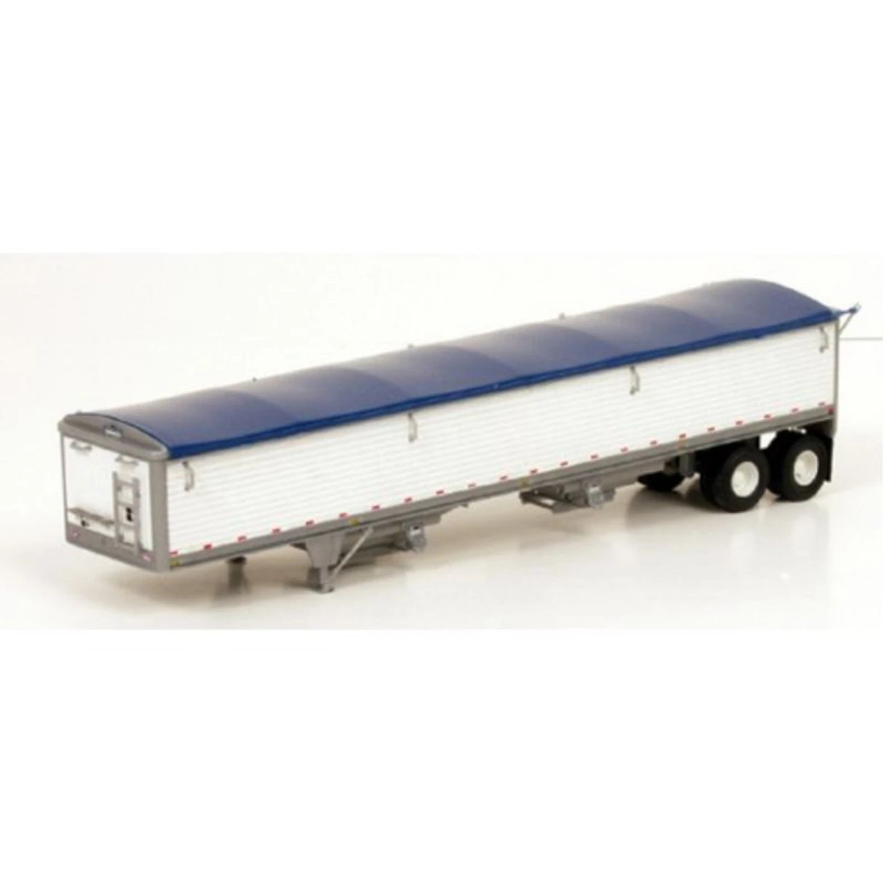 Lonestar Model 6005 - Wilson 43' Pacesetter Grain Trailer Kit - White Body; Dark Blue Tarp - HO Scale Kit 3 Lonestar Model 6005 - Wilson 43' Pacesetter Grain Trailer Kit - White Body; Dark Blue Tarp - HO Scale Kit