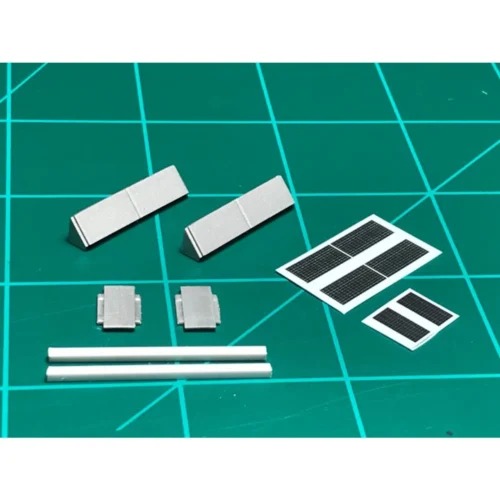 MACRail 801 - MOW Car Solar Panel (CSXT Version Plate Bracket) - HO Scale Kit