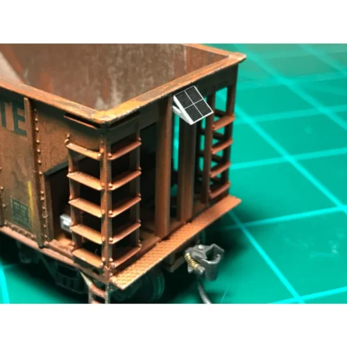 MACRail 807 - MOW Car Solar Panel (UP End Mount) - HO Scale Kit