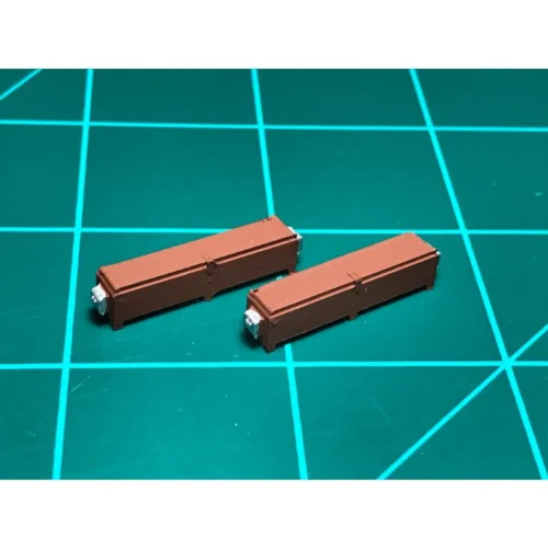 MACRail 820 - MOW Car Ballast Door Control Box - 2 Pack - HO Scale Kit