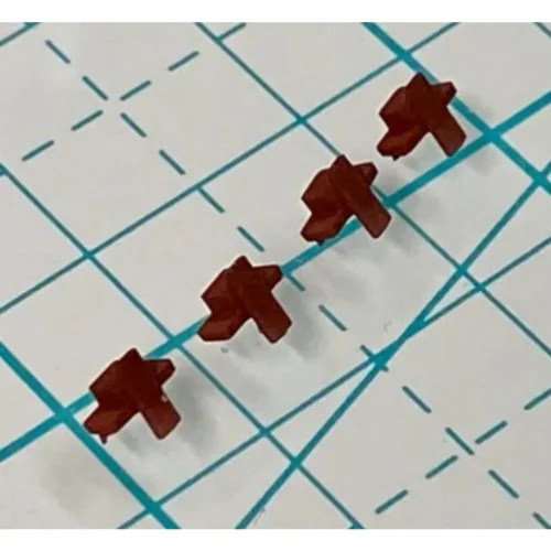 MACRail 890 - "Short" Type Locks - Pack Of 4 - HO Scale