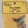 Micro Engineering 26-055 - Code 55 Rail Joiners 50pcs - N Scale 2 Micro Engineering 26-055 - Code 55 Rail Joiners 50pcs - N Scale -Model Train Hub me26055 13822.1680631119