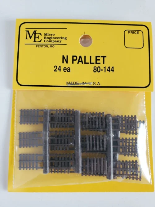 Micro Engineering 80-144 - Pallet 24pcs - N Scale