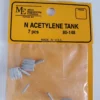 Micro Engineering 80-148 - Acetylene Tank 7pcs - N Scale -Model Train Hub me80148 15528.1680631080