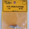Micro Engineering 80-156 - Oil Drum Platform 2pcs - N Scale -Model Train Hub me80156 18843.1680631091