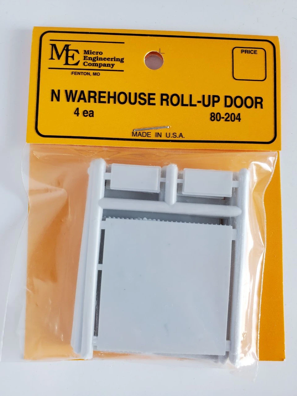 Micro Engineering 80-204 - Warehouse Roll-Up Door 4pcs - N Scale 3 Micro Engineering 80-204 - Warehouse Roll-Up Door 4pcs - N Scale