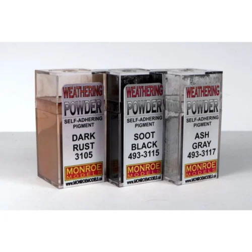 Monroe Models 2913 - Grime And Rust Weathering Powder Set