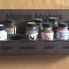 Motrak Models 85013 - Paint Rack - Floquil/Pollyscale/True Color Holds 20 1oz Bottles - Multi Scale Kit -Model Train Hub mot85013 05253.1680199676