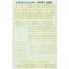 Microscale 90008 - Railroad Roman Letters And Numbers Delux - HO Scale -Model Train Hub msi90008 12238.1645223554