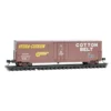 Micro-Trains Line 18100292 - 50' Standard Box Car, 8' Plug Door, W/o Roofwalk, Short Ladders Cotton Belt (SSW) 56425 - N Scale -Model Train Hub mtl18100292 08539.1670434510