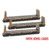 Micro-Trains Line 98305049 - 61' Bulkhead Flatcar WEATHERED JEWEL 3-PACK Union Pacific (UP) 215700, 215708, 215725 - N Scale 2 Micro-Trains Line 98305049 - 61' Bulkhead Flatcar WEATHERED JEWEL 3-PACK Union Pacific (UP) 215700, 215708, 215725 - N Scale -Model Train Hub mtl98305049 94817.1684881456