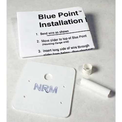New Rail Models 40010 - Blue Point Turnout Controller Drill Template - Multi Scale
