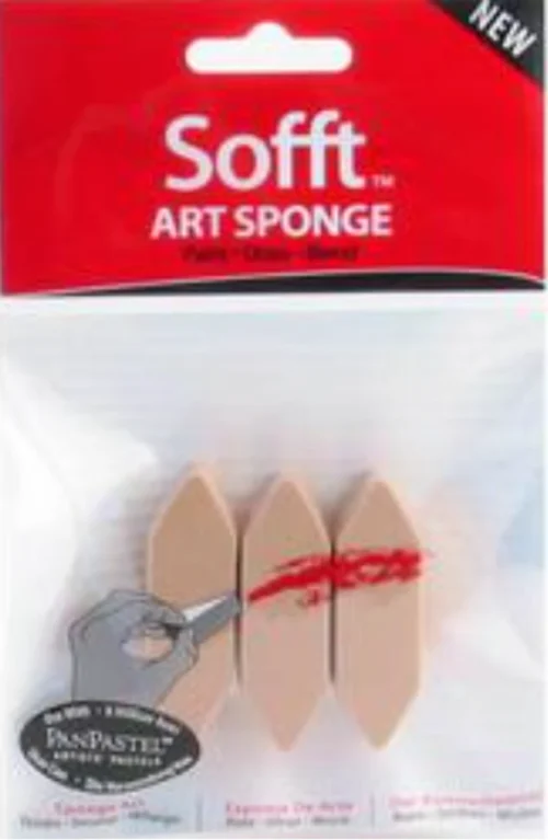 Pan Pastel 61024 - Sofft Sponge Bar Point 3 Pack