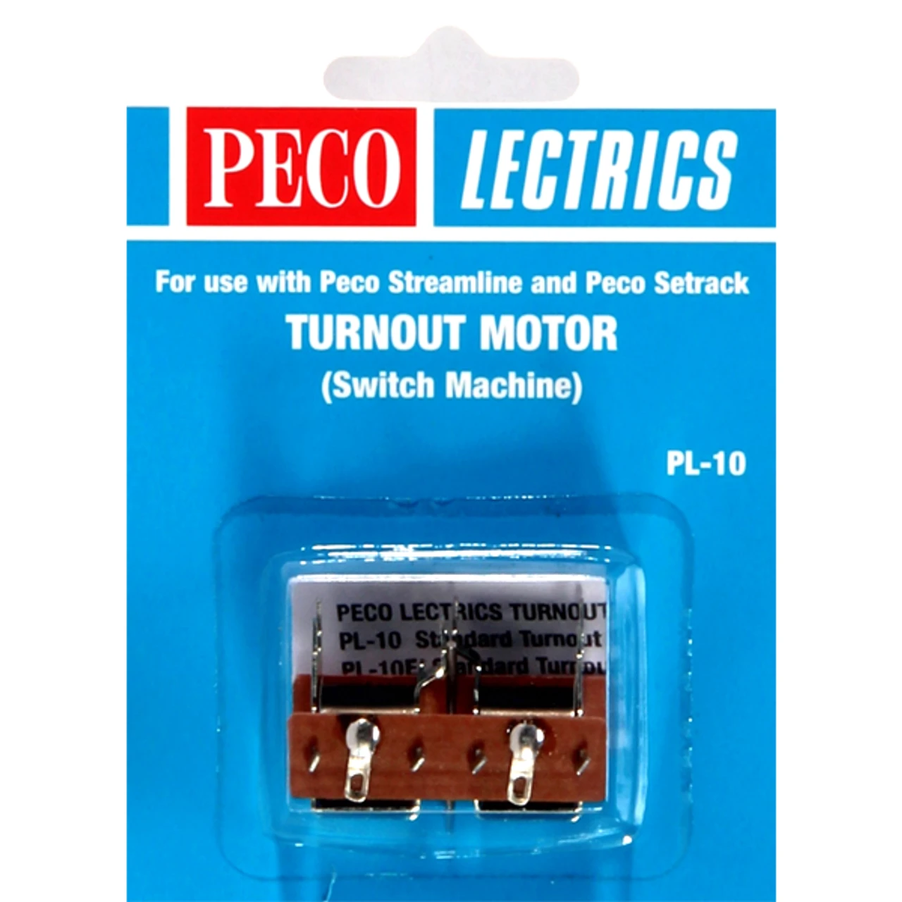 PECO PL-10E - Turnout Motor (Switch Machine) W/ Extended Pin 3 PECO PL-10E - Turnout Motor (Switch Machine) W/ Extended Pin