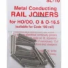 PECO SL-10 - Metal Conducting Rail Joiners For Code 100 - HO Scale -Model Train Hub pcosl 10 42167.1645223730
