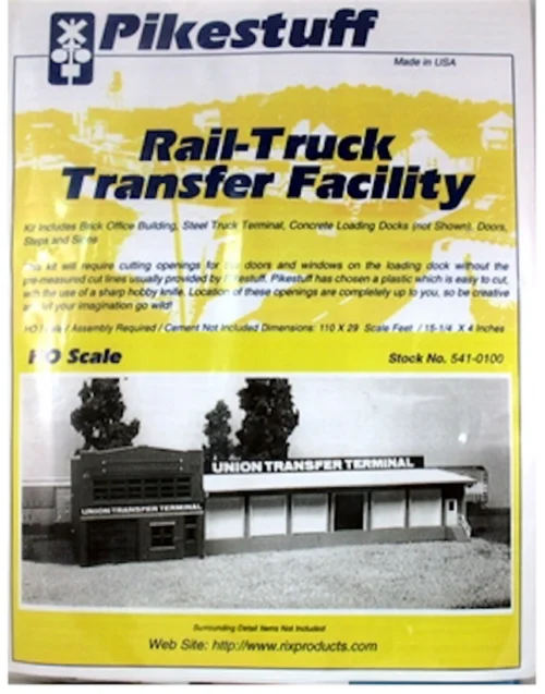 Pikestuff 541-0100 - Rail Truck Transfer - HO Scale Kit