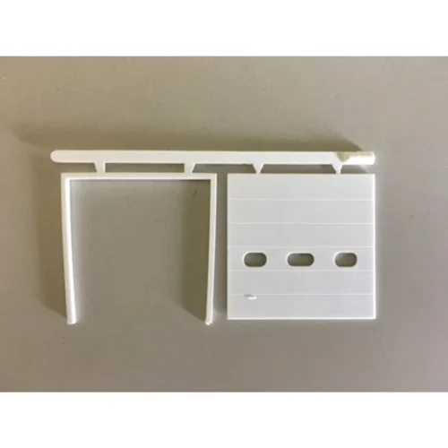 Pikestuff 541-1112 - Freight Door 12 X 12 (open Or Closed) (2 Each) - HO Scale Kit