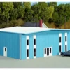 Pikestuff 541-5002 - Modern 2 Story Office Building - HO Scale Kit -Model Train Hub pks5002 72503.1645223803