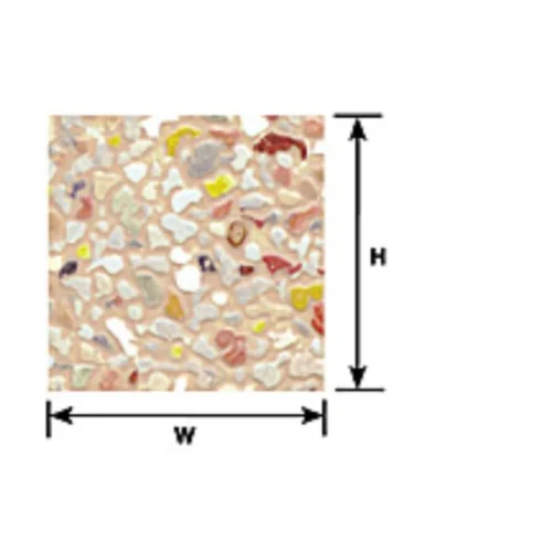 Plastruct 91580 - Field Stone (2 Pcs) Unfinished - HO Scale