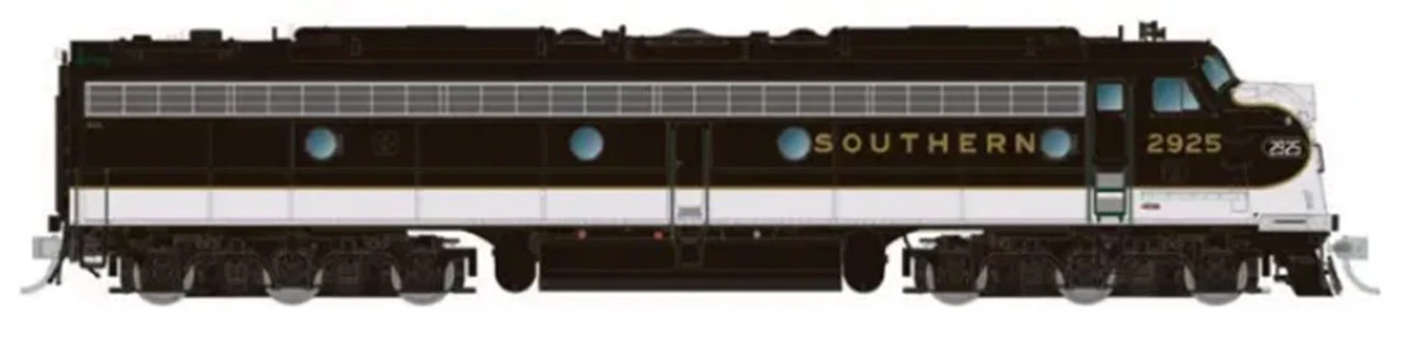 Rapido 28564 - EMD E8A W/ LokSound 5 Sound & DCC Southern (SOU) 2923 - HO Scale 3 Rapido 28564 - EMD E8A W/ LokSound 5 Sound & DCC Southern (SOU) 2923 - HO Scale