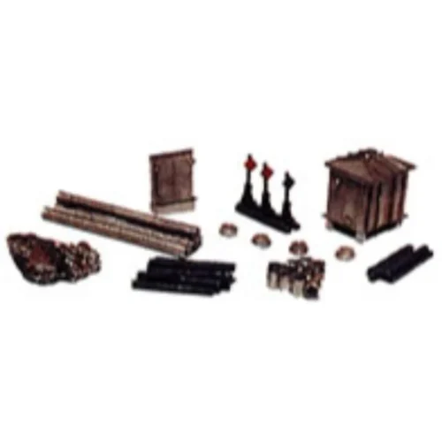 Railway Express Miniatures 2141 - Railroad Yard Detail Set - N Scale Kit