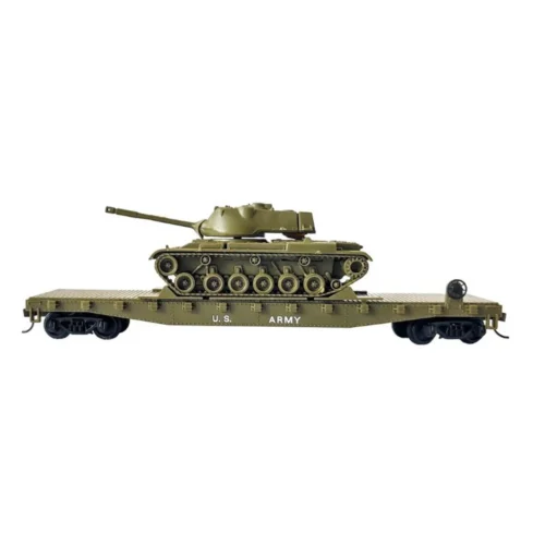Rock Island Hobby 032160 - US Army Flat Cat With Tank - HO Scale