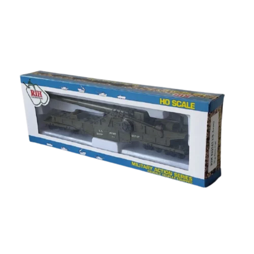 Rock Island Hobby 032163 - US Army Big Gun Car US Army 114 - HO Scale