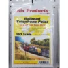 Rix Products 0030 - Railroad Telephone Poles 30' And 40' Poles Only - HO Scale Kit 2 Rix Products 0030 - Railroad Telephone Poles 30' And 40' Poles Only - HO Scale Kit -Model Train Hub rix30 65347.1645223882