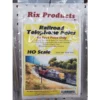 Rix Products 0040 - Railroad Telephone Poles, 40' Poles Only 36pcs - HO Scale Kit -Model Train Hub rix40 75404.1645223885