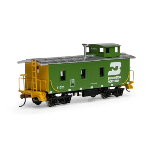 Athearn Roundhouse 11713 - 3 Window Caboose Burlington Northern (BN) 11025 - HO Scale