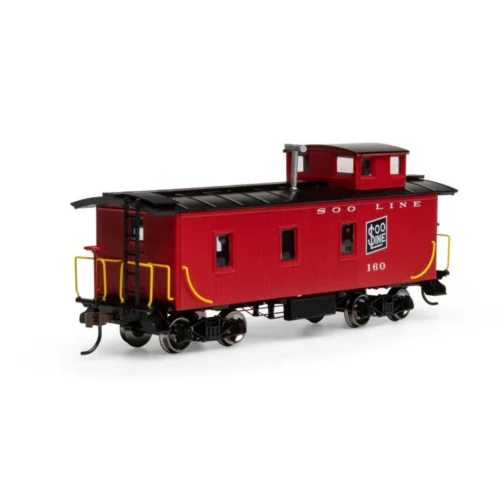 Athearn Roundhouse 11719 - 3 Window Caboose Soo Line (SOO) 160 - HO Scale