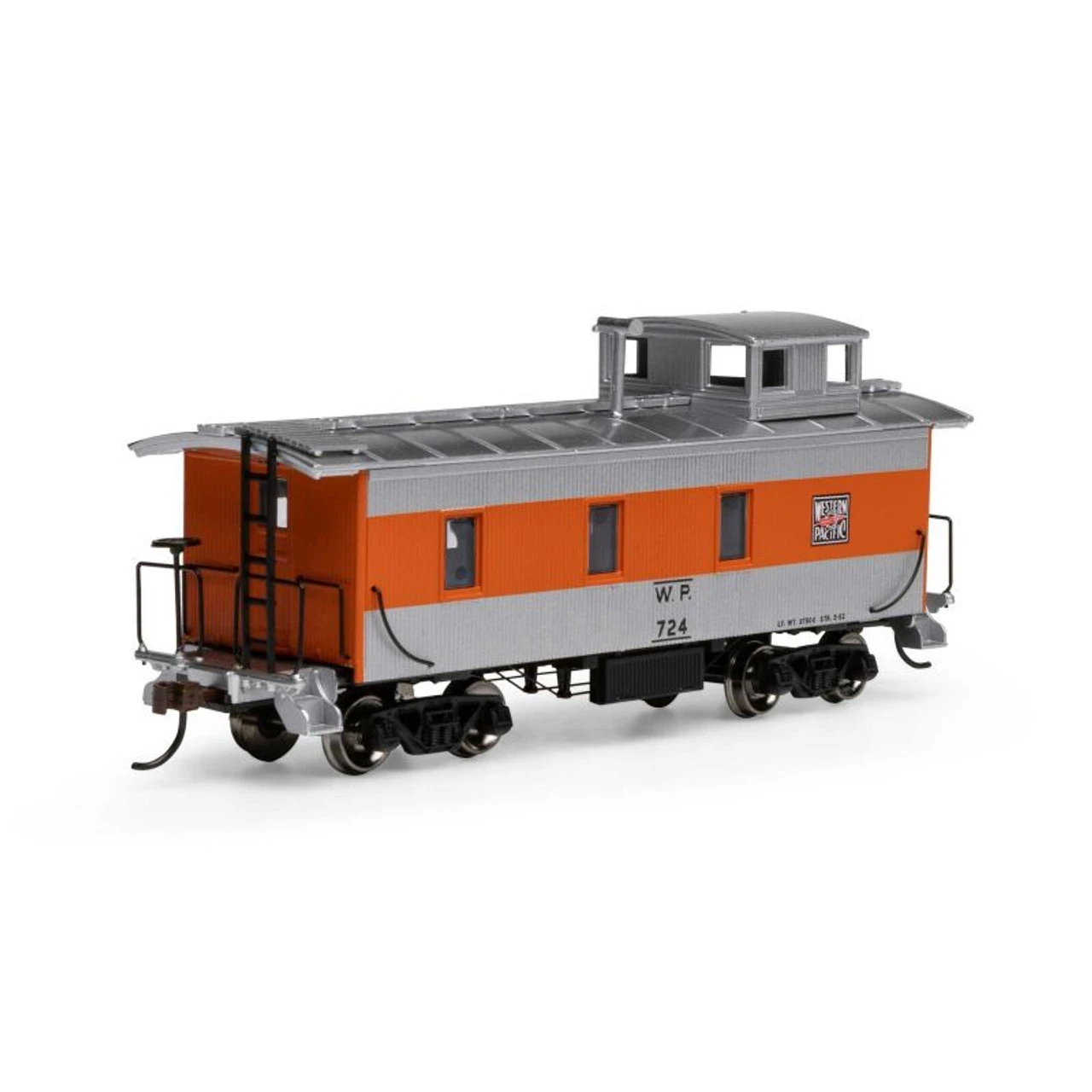 Athearn Roundhouse 11723 - 3 Window Caboose Western Pacific (WP) 724 - HO Scale 3 Athearn Roundhouse 11723 - 3 Window Caboose Western Pacific (WP) 724 - HO Scale