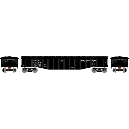 Athearn Roundhouse 82112 - 50' Covered Gondola Nickel Plate Road (NKP) 44821 - HO Scale