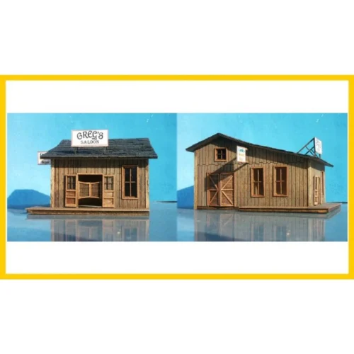 RS Laser 2005 - Gregâ€™s Saloon & Repair - HO Scale Kit