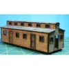 RslaserKits 2019 - Logging Bunk House Car - HO Scale Kit -Model Train Hub rsl2019 13395.1673902704