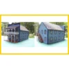 RslaserKits 2022 - 1880s Gem Hotel - Zelda's B&B - HO Scale Kit -Model Train Hub rsl2022 82440.1645668320