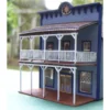 RslaserKits 2122 - 1880s Gem Hotel - Zelda's B&B Facade - HO Scale Kit -Model Train Hub rsl2122 03070.1673902767