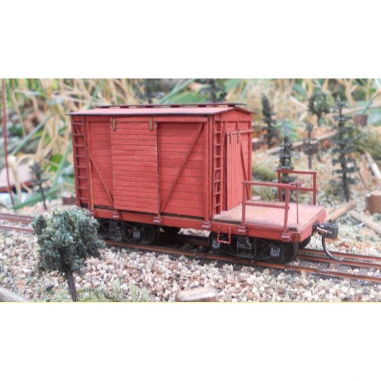 RslaserKits 2402 - 24 Ft MOW/Logging Caboose - HO Scale Kit 3 RslaserKits 2402 - 24 Ft MOW/Logging Caboose - HO Scale Kit