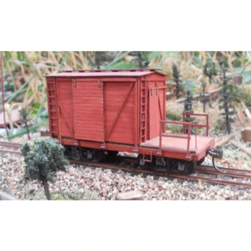 RslaserKits 2453 - 24 Ft MOW/Logging Caboose - HOn3 - HO Scale Kit