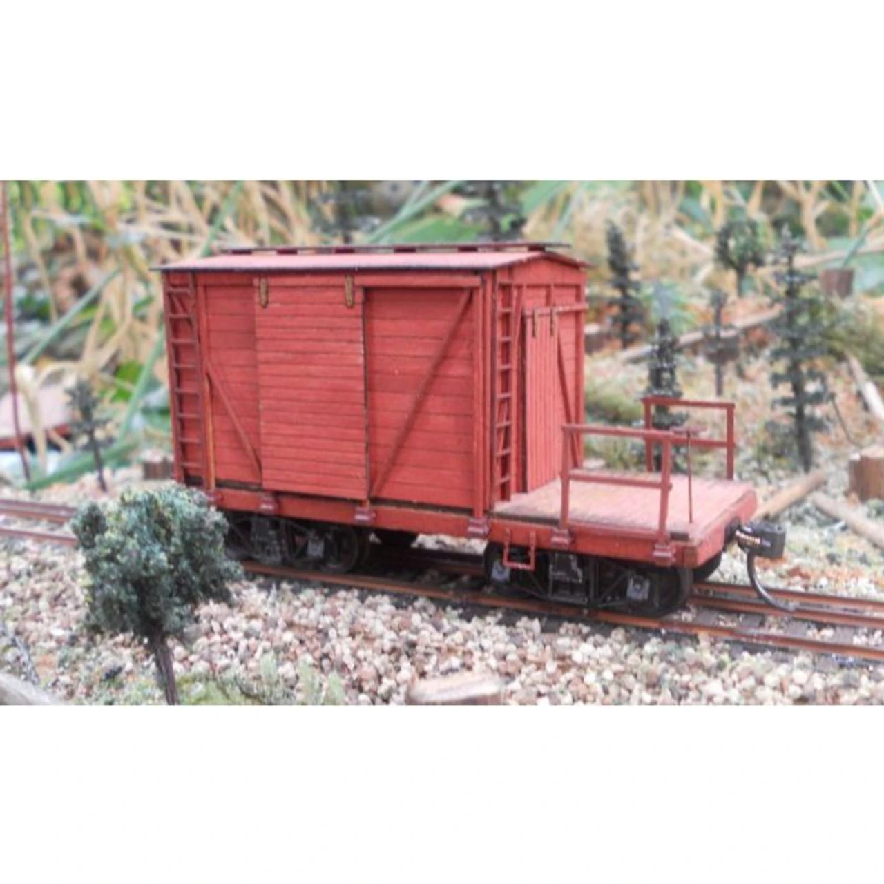 RslaserKits 2453 - 24 Ft MOW/Logging Caboose - HOn3 - HO Scale Kit 3 RslaserKits 2453 - 24 Ft MOW/Logging Caboose - HOn3 - HO Scale Kit