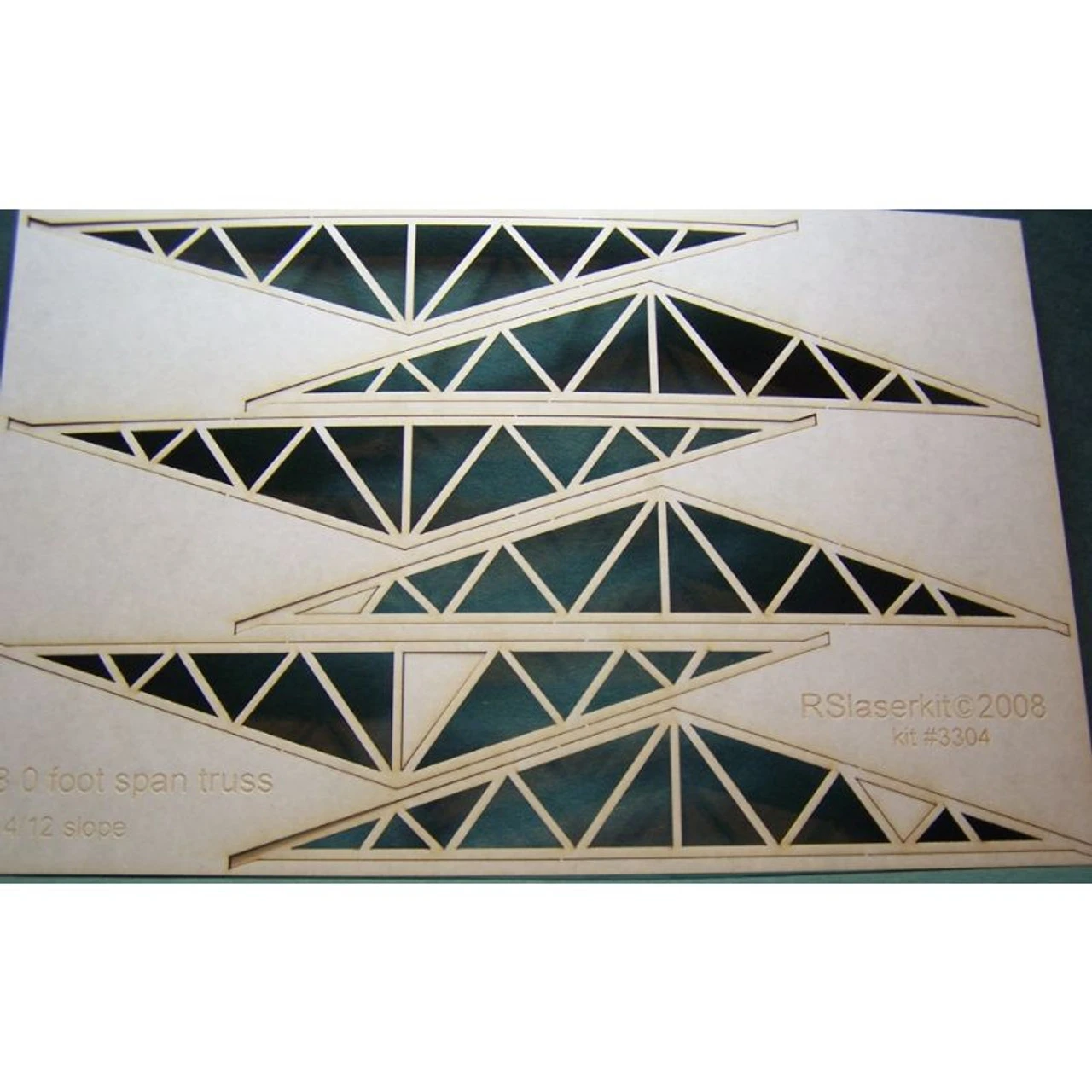 RslaserKits 3304 - Trusses (80 Foot) - N Scale Kit 3 RslaserKits 3304 - Trusses (80 Foot) - N Scale Kit
