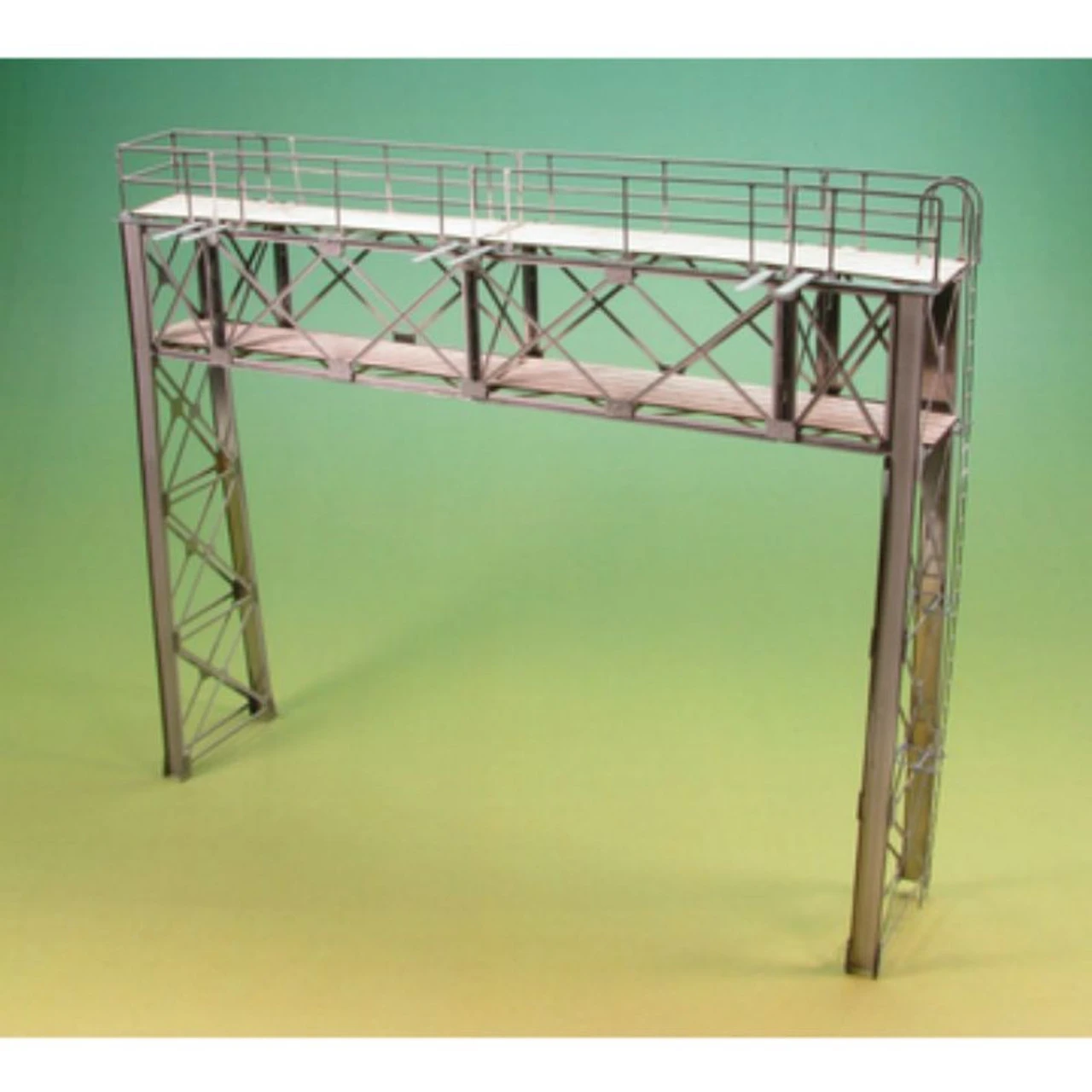 Showcase Miniatures 2020 - Steel Frame Signal Bridge - HO Scale Kit 3 Showcase Miniatures 2020 - Steel Frame Signal Bridge - HO Scale Kit