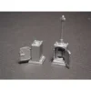Showcase Miniatures 2187 - US&S Type Single Door Relay Cabinet - HO Scale Kit
